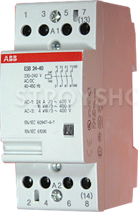 Контактор ABB esb 24-40 24 A